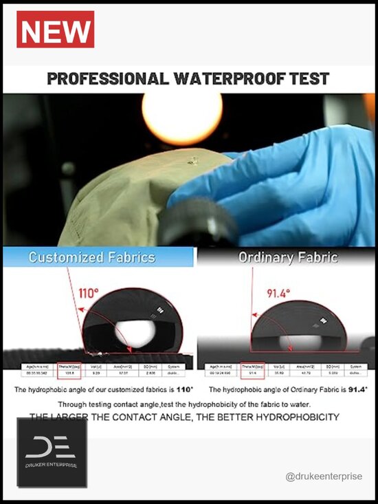 Waterproof Bucket Rain Hat UPF50+ Wide Brim Sun Hat Foldable Floppy Beach Hat main image 5